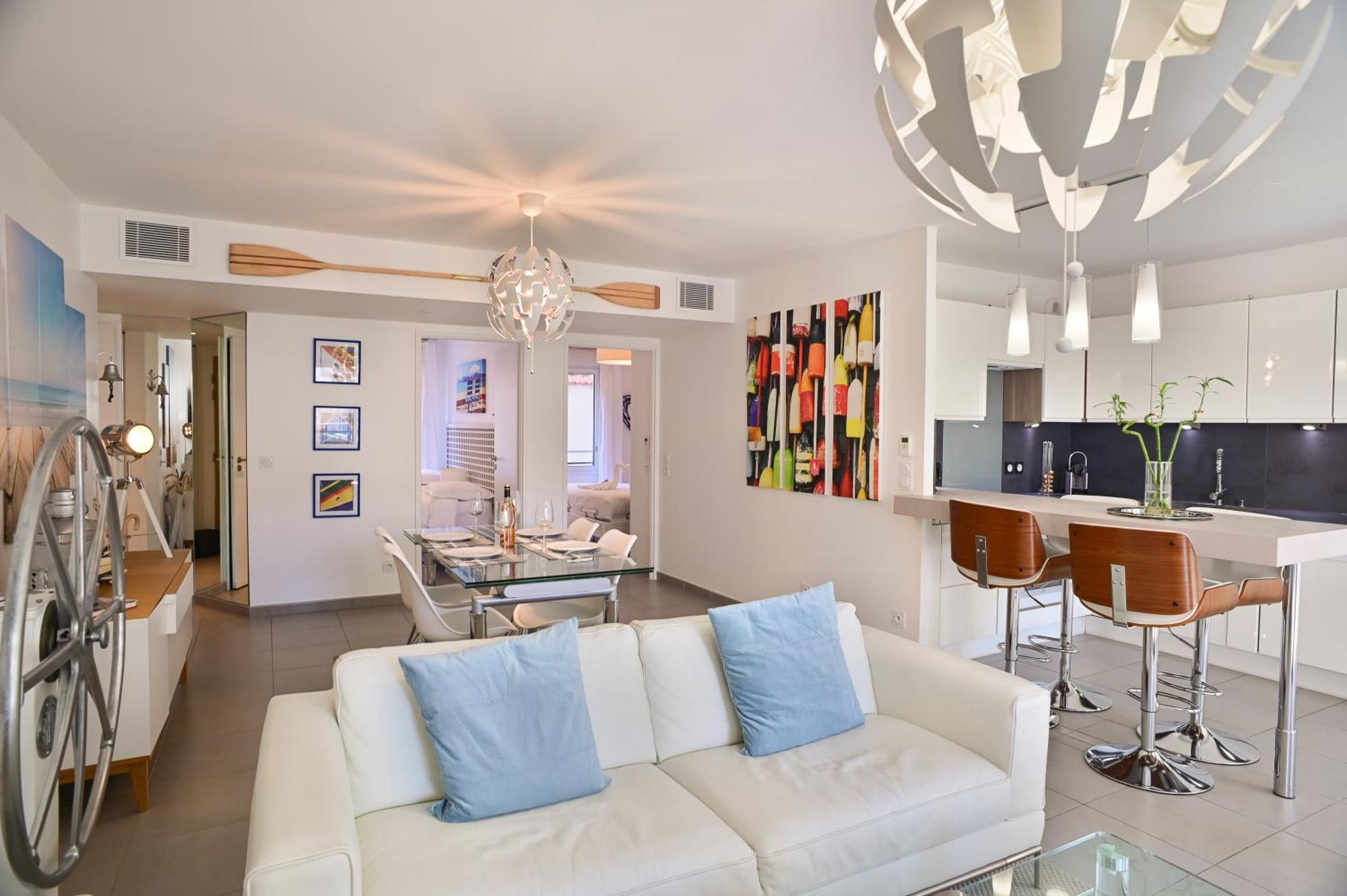 Appartamento De Reve Avec Terrasse Et Garage Cannes